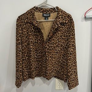 Cheetah Print blazer
